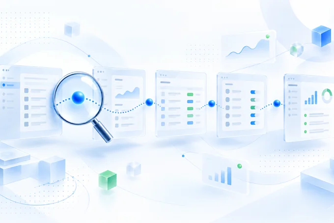 An assessment lens finds where data is copied by hand between five business tools | Aluxads